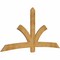 Ekena Millwork Davenport Rough Sawn Timber Gable Bracket, Western Red Cedar, 96"W x 48"H x 2"D x 6"F, 12/12 Pitch GBW096X48X0206DAV00RWR - alternate 4